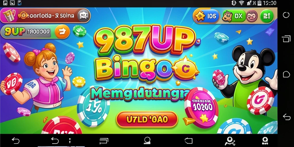 Tampilan gameplay seru di 987UP dengan banyak pemain aktif.