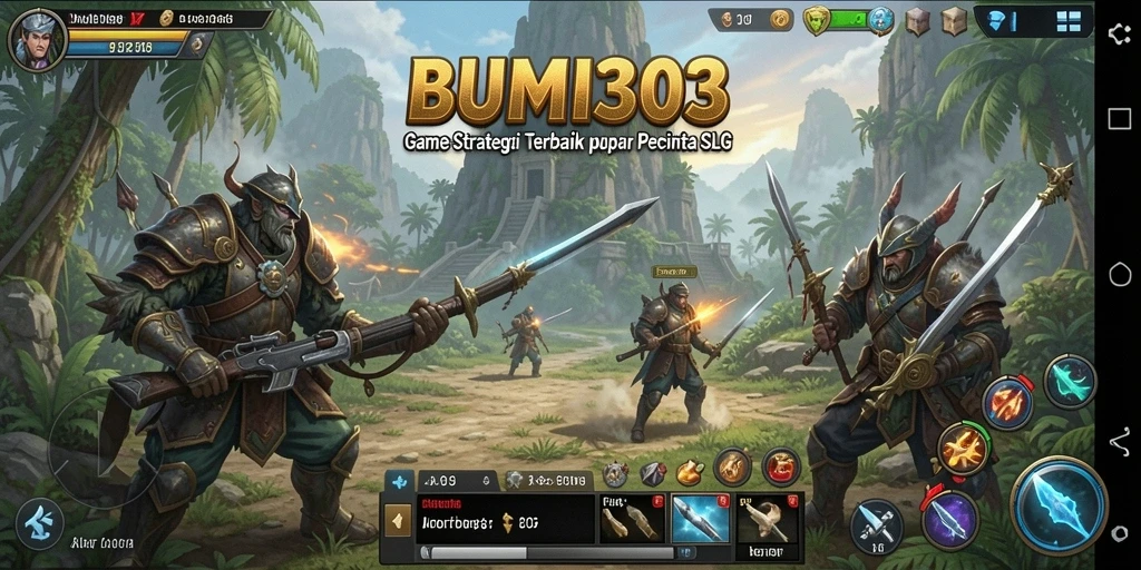 Tampilan asli gameplay BUMI303 yang menarik dan dinamis.