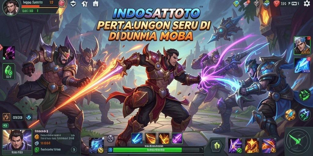 Tampilan gameplay seru di INDOSATTOTO dengan karakter yang beragam.