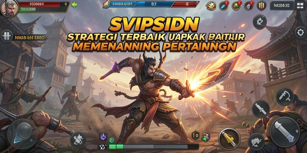 Tampilan permainan strategi yang seru dan mendebarkan di SVIPSIDN.